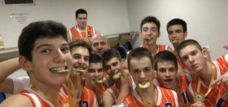 i kadeti prvi u poreču košarkaški klub sava